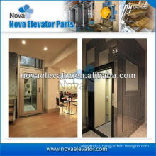 Automatic 0.5M/S Home Lift Elevators , 400KG Small Elevators for Homes, Automotive Indoor Villa Lift
